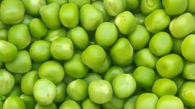 Yeşil bezelye manzarasını kapat