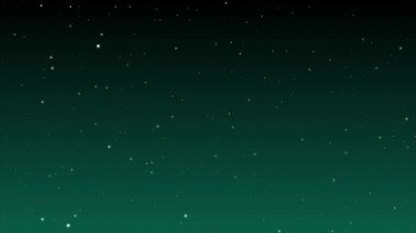 Gökyüzünde parıldayan yıldızlar