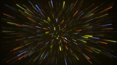 Işık huzmeleri. patlama ve yıldız patlaması.