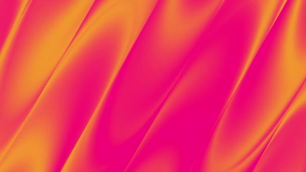 赤い抽象的な波の背景 ベクトルイラスト — ストック動画