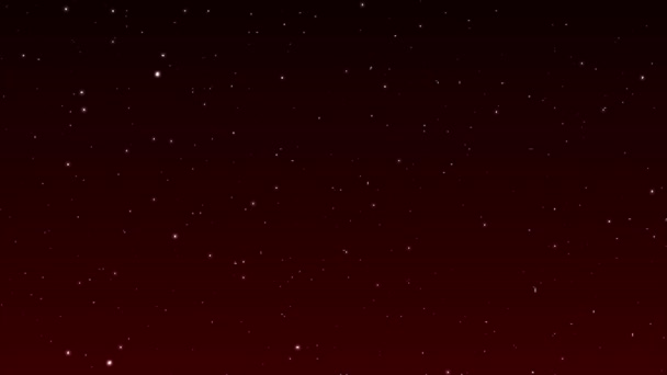 Мерцающие Звезды Небе — стоковое видео