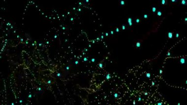 Parlak çizgileri olan soyut arkaplan