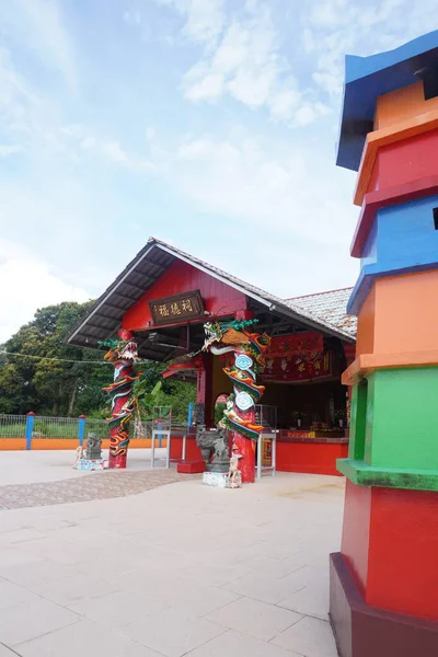 Old Pagoda Tourism Object Este Edifício Templo Está Localizado Ilha — Fotografia de Stock