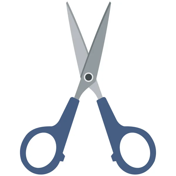 Isolated Scissors Symbol Clipart Flat Design Vector Illustration — Stock Vector