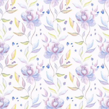 Narin menekşe çiçekleri ve yapraklar kusursuz bir desen, doğal bir cazibe oluşturur. Kırtasiyeye, kumaşa ve dijital arkaplana uygunluk. Tasarımlarda sakinleştirici, doğadan esinlenilmiş bir atmosfer yaratmak için mükemmel..