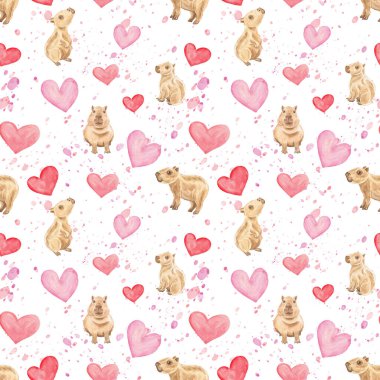 Capybara, suluboya desenleri çiziyordu. Suluboya kapibaralar. Doğa. Portakallar. Capybara baskısı. Şirin, dost canlısı hayvanlar. Ev yapımı tekstil. Geçmişi. Turunçgil meyvesi. Bahar. Yaz. Japonya. Çin. Capybar