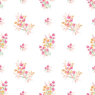 Şeftali çiçeklerinin elle çizilmiş suluboya deseni. Doku. Boyalı çiçekler. Bahar. Düğün için. Ev çiçekli tekstil ürünleri. Masa örtüsü. Temizlik kitabı. Kumaş için baskı. Yaz.