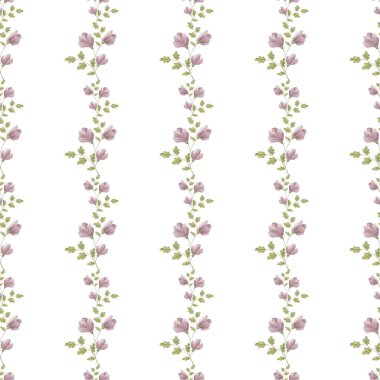 Kusursuz suluboya çiçek deseni. Sonbahar. Kumaş kalıbı. Ev yapımı tekstil. Masa örtüsü. Suluboya. Doku. Albüm koleksiyonu. Sonbahar Çiçekleri. Bahar.