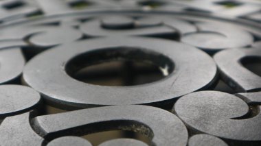 arkaplan olarak siyah demir tablo yakın çekim dokusu