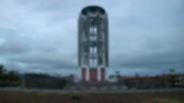 Blurry Moraya Fort Monument Till Minne Tondano Kriget Där Den — Stockfoto
