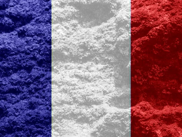 Francia Zászló Textúra Mint Háttér — Stock Fotó