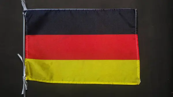 Alemão Bandeira Textura Como Fundo — Fotografia de Stock