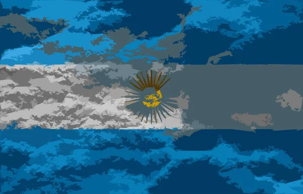 argentina flag texture as background
