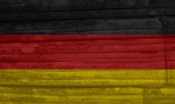 Γερμανική Σημαία Υφή Φόντο — Φωτογραφία Αρχείου