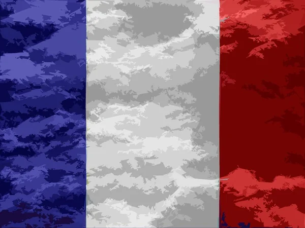 Francuska Flaga Tekstury Jako Tło — Zdjęcie stockowe