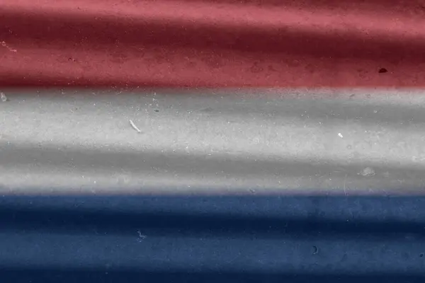 Textura Bandera Holandesa Como Fondo —  Fotos de Stock