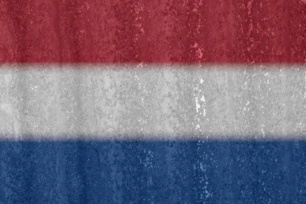 Dutch Flag Textura Jako Pozadí — Stock fotografie