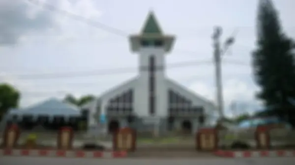 Tondano Centrum Kilisesi Tondano Daki Ilk Kilise — Stok fotoğraf