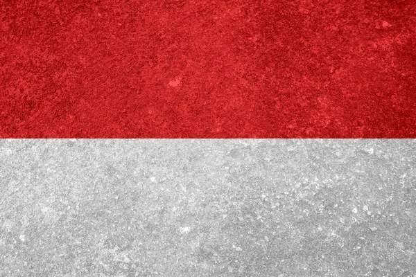 Indonezyjska Tekstura Flagi Jako Tło — Zdjęcie stockowe