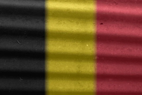 Textura Belgické Vlajky Jako Pozadí — Stock fotografie
