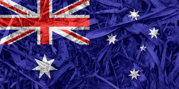 Australian Flag Texture Background — Stock Photo, Image