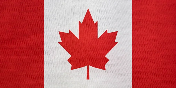 Texture Drapeau Canada Comme Fond — Photo