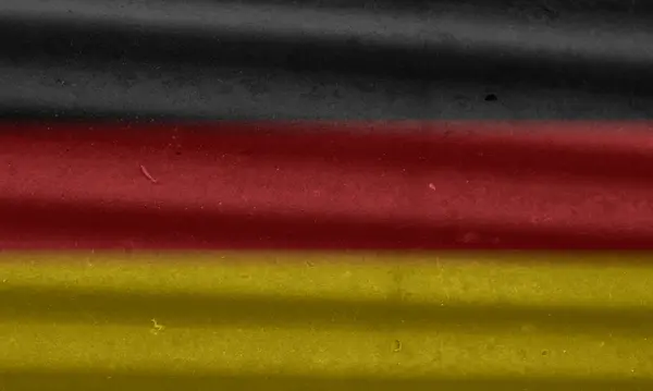 Γερμανική Σημαία Υφή Φόντο — Φωτογραφία Αρχείου