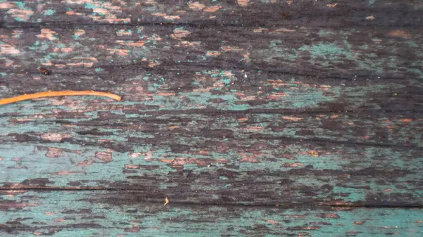 Textura Madeira Com Tinta Desbotada Fundo — Fotografia de Stock
