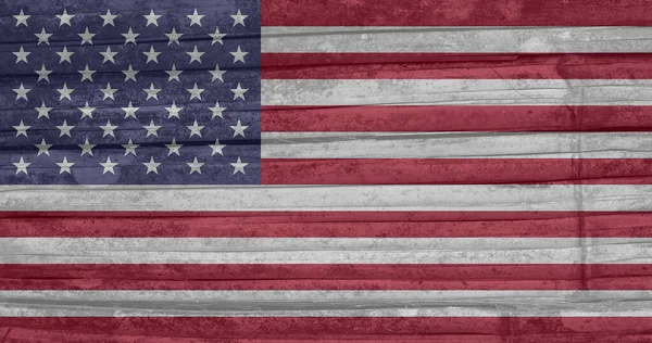 América Bandeira Textura Como Fundo — Fotografia de Stock