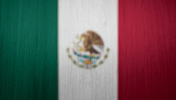 Textura Mexické Vlajky Jako Pozadí — Stock fotografie