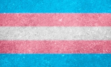 Arka plan olarak LGBT bayrak dokusu