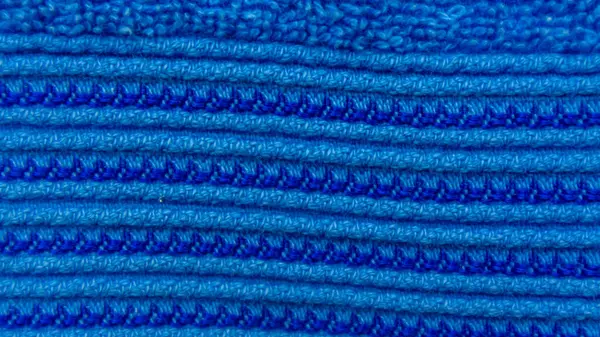 Niebieski Ręcznik Tekstury Jako Tło — Zdjęcie stockowe