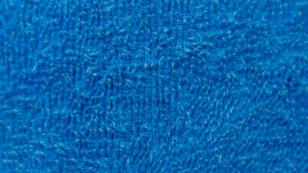Текстура Синего Полотенца Качестве Фона — стоковое фото