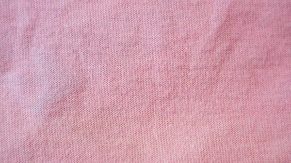 Textura Tecido Rosa Como Fundo — Fotografia de Stock