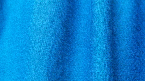 Kék Szövet Textúra Mint Háttér — Stock Fotó