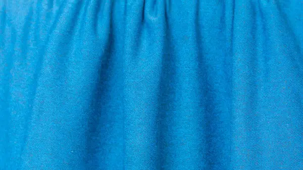 Texture Tissu Bleu Comme Fond — Photo