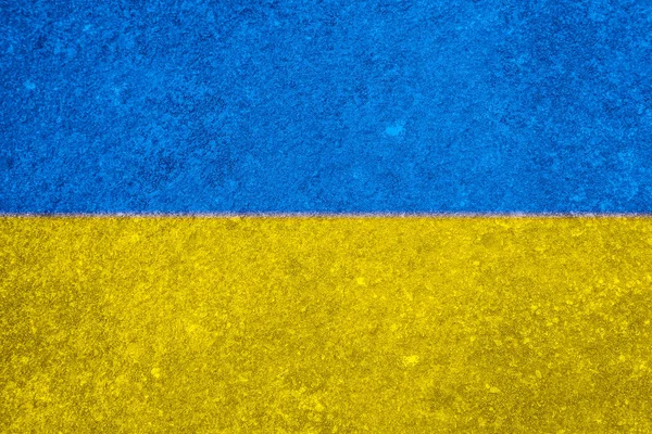 Textura Ukrajinské Vlajky Jako Pozadí — Stock fotografie