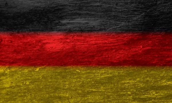 Textur Der Deutschen Flagge Als Hintergrund — Stockfoto