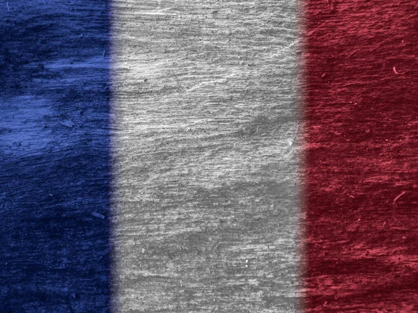 Textur Der Französischen Flagge Als Hintergrund — Stockfoto