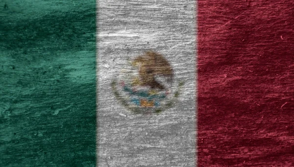 Textura Bandera Mexicana Como Fondo — Foto de Stock
