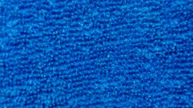 arka plan olarak mavi havlu dokusu