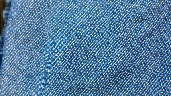 Blue Jeans Texture Background — Stock Photo, Image