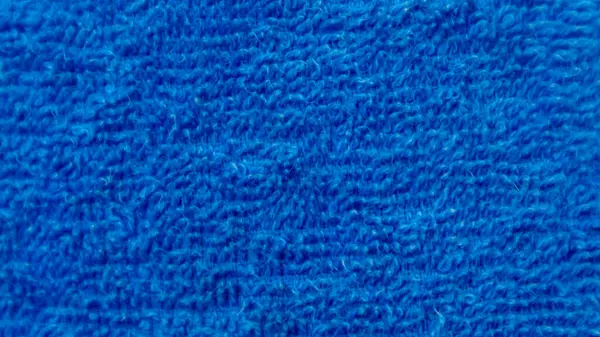 Blue Towel Texture Background — Stock Photo, Image