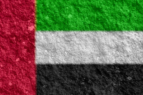 Vereinigte Arabische Emirate Flaggenstruktur Als Hintergrund — Stockfoto