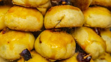 Güzel ve lezzetli tereyağlı kurabiye.