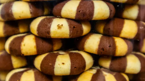 Biscuits Beurre Agréables Savoureux — Photo