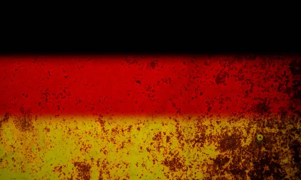 Texture Drapeau Allemand Comme Fond — Photo