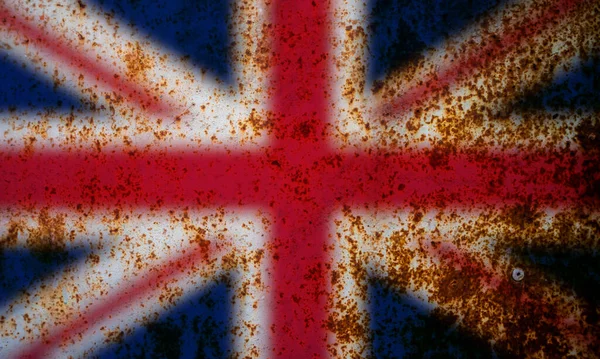 背景としてイギリスの国旗の質 — ストック写真