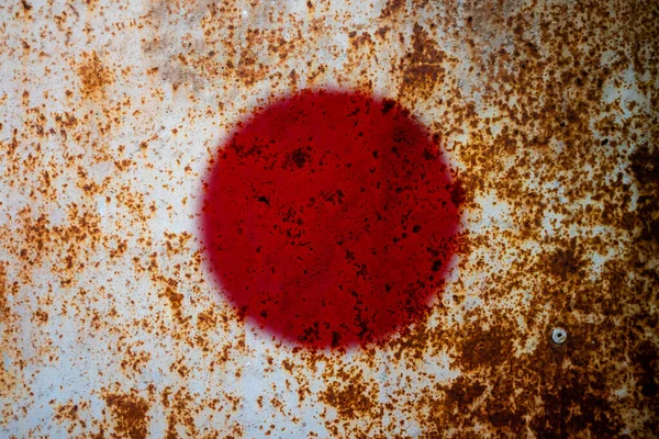 japan flag texture as background
