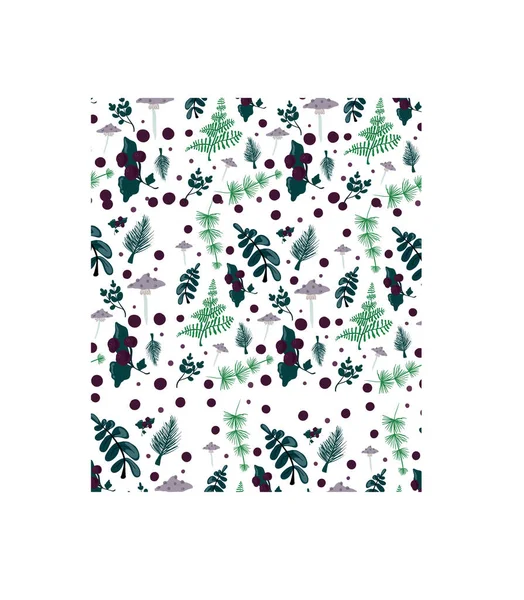 Parlak arka plan bataklık nesneleri yeşil ve mor. Vektör illüstrasyonu